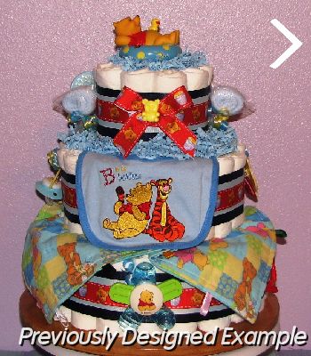 Winnie-the-Pooh-Diaper-Cake (2).JPG - Winnie the Pooh and Tigger too